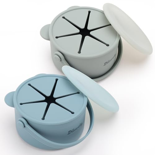 Silicone Snack Cups for Toddlers