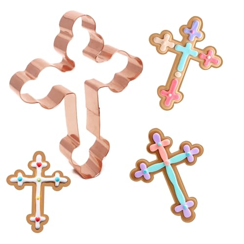 St. Nicholas Cross Cookie Cutter 4.5 Inch Handcrafted in USA