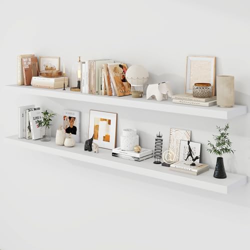 72 Inch Floating Shelves