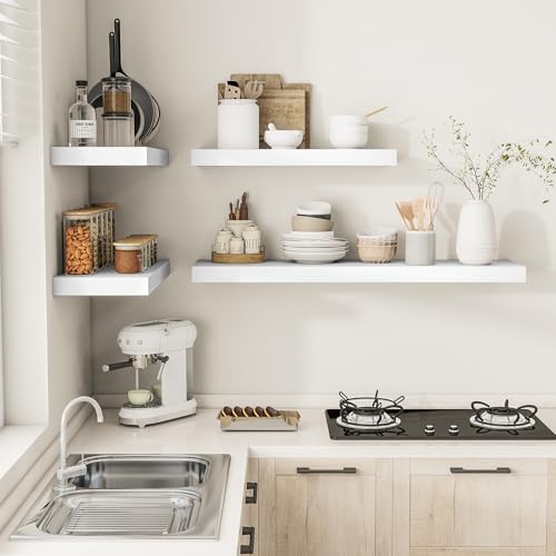 Deep Floating Shelves 36x12” Set of 2 (2 Count)