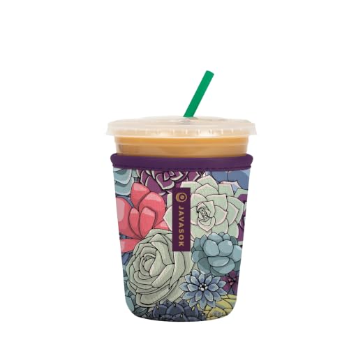 JavaSok Iced Coffee & Cold Soda Insulated Neoprene Cup Sleeve
