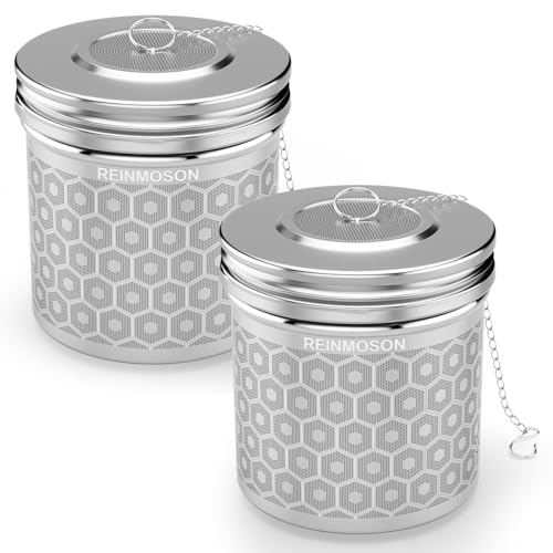2 Pack Extra Large Tea Infuser for Loose Leaf Tea & Spice Ball (2 Count)