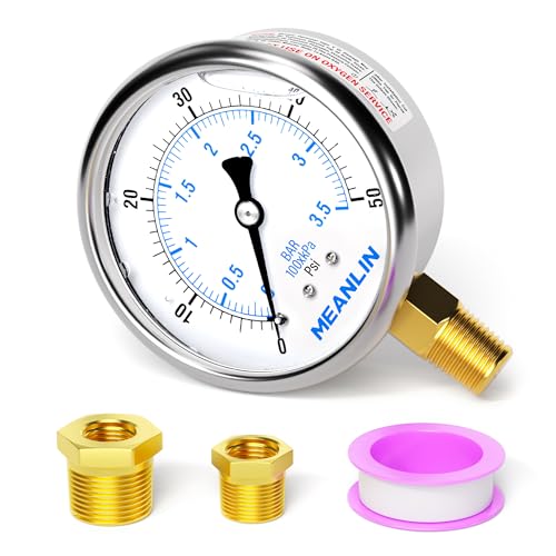 0~50Psi Stainless Steel 1