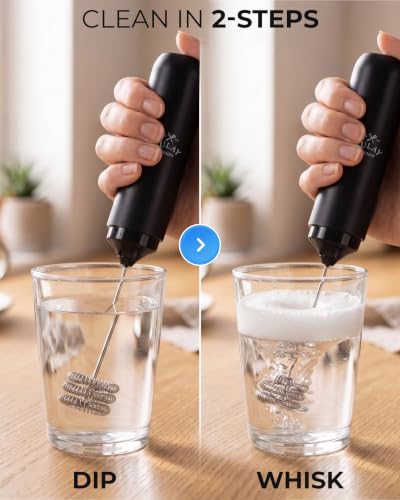 Rechargeable Milk Frother Handheld
