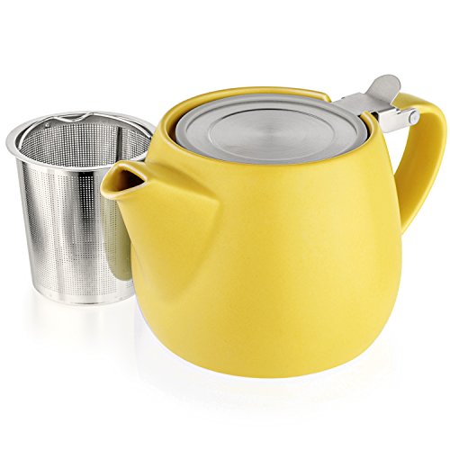 Pluto Porcelain Small Teapot Yellow