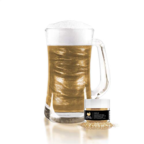 Gold BREW GLITTER Edible Glitter For Drinks