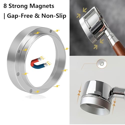 51mm Espresso Dosing Funnel & Silicone Mat
