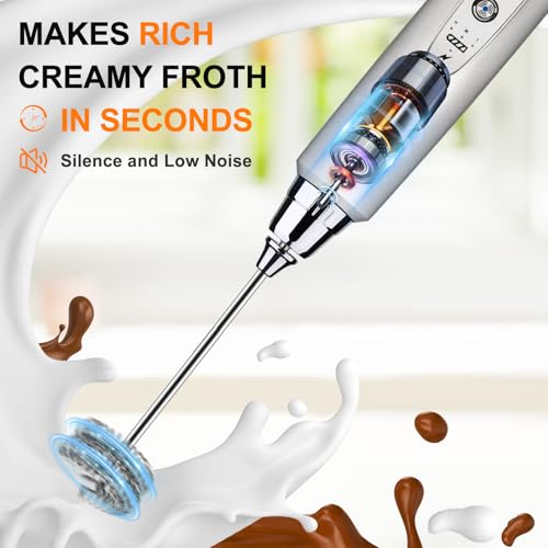 Handheld Milk Frother Wand for Coffee