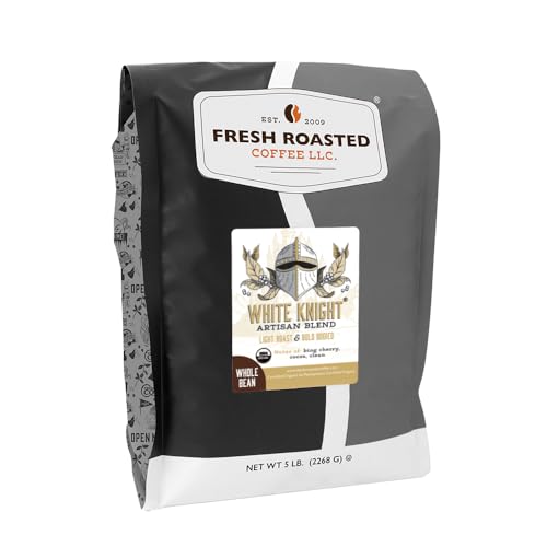 Organic White Knight Whole Bean Coffee (80 Ounce)