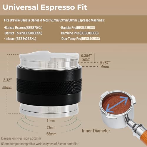 51mm Coffee Distributor and Tamper