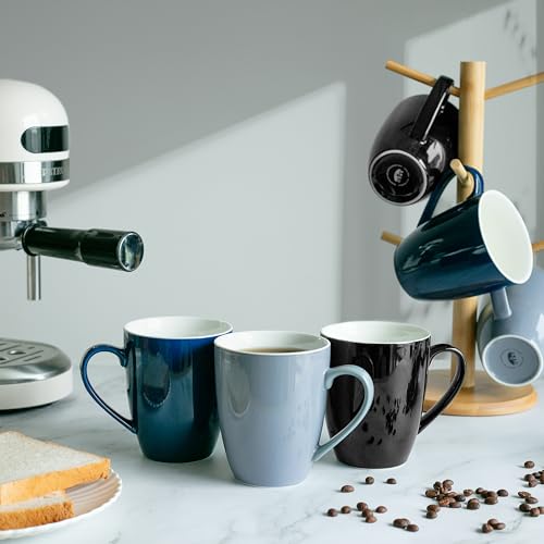 BTaT Porcelain Coffee Mugs Set (16 Count)
