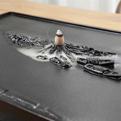 Tea Set Ebonite Tea Tray Embedded Whole Piece Natural Stone Tea Table Home Office Carved Stone With Drainage Tea Tray Chinese Tea Set