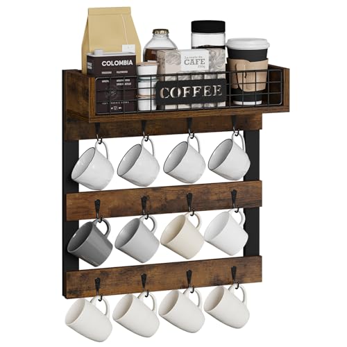 Coffee Cup Holder Wall Mounted