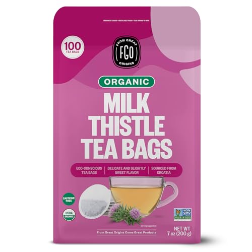 Organic Milk Thistle Tea (100 Count)