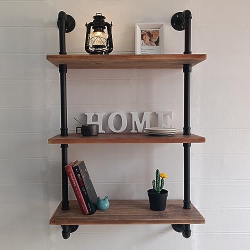 Industrial Pipe Shelving Bathroom Shelves Over Toilet 24 Inch