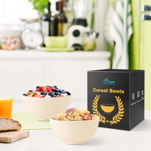 Unbreakable Wheat Straw Cereal Bowls (26 Count)