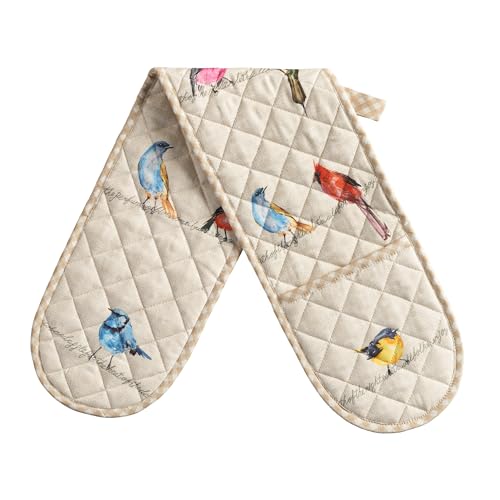 Double Oven Mitts 100% Cotton Double Oven Glove