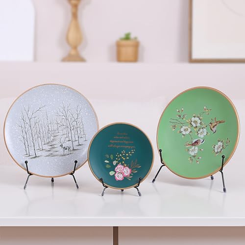 10 Pack Upgraded Plate Display Stands (10 Count)