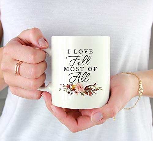 Fall Burgundy Marsala 11oz. Ceramic Coffee Tea Mug