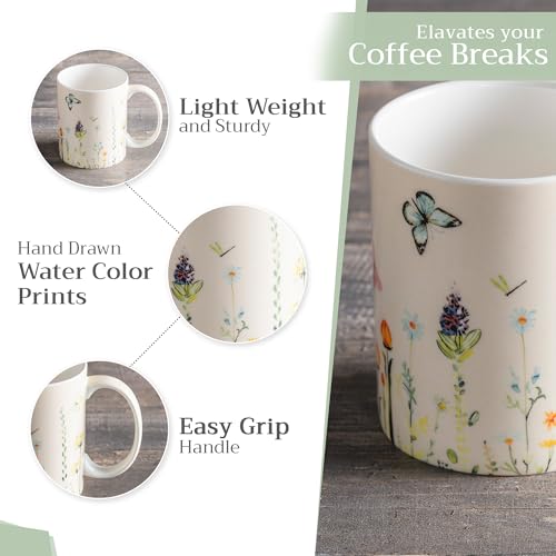 Coffee Mug with Handles Tea Cups