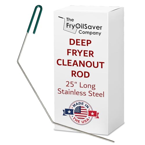 25" Deep Fryer Cleanout Rod