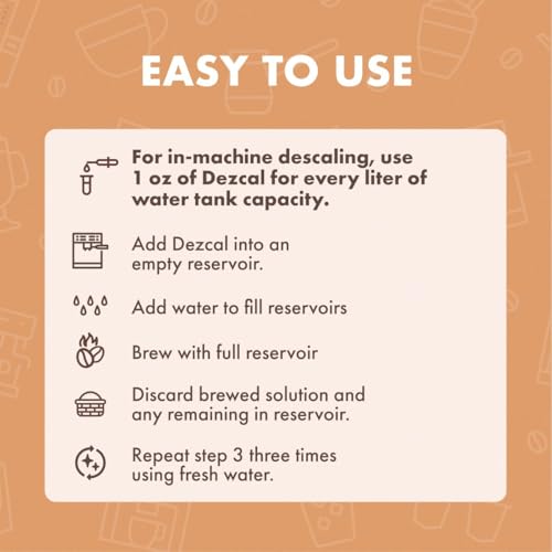 Liquid Dezcal Activated Descaling Solution (33.8 Fl Oz)