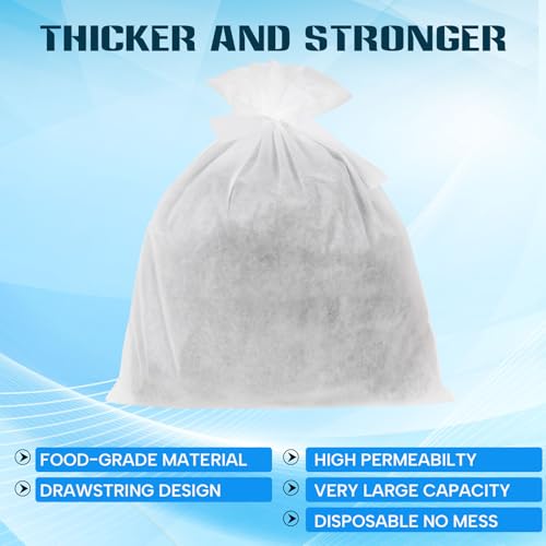 50 Piese Cold Brew Coffee Filters with Drawstring
