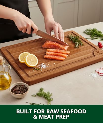 Wooden Cutting Boards for Kitchen Appliances (3 Count)