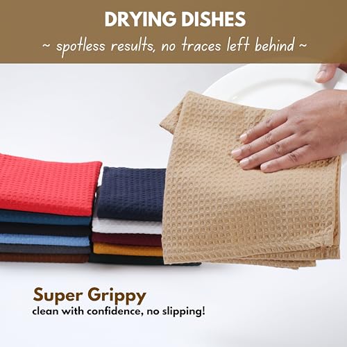 8 Piece Kitchen Towels & Dish Cloth Set (8 Count)