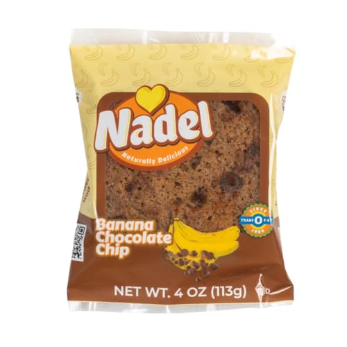 Nadel NATURALLY DELICIOUS BANANA CHOCOLATE CHIP CAKE SLICES (4 Count)
