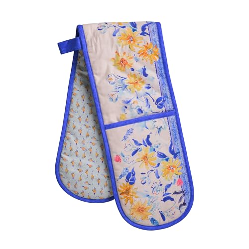 Double Oven Mitts 100% Cotton Double Oven Glove