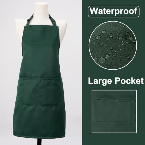 Kitchen Bib Chef Apron for Women Men