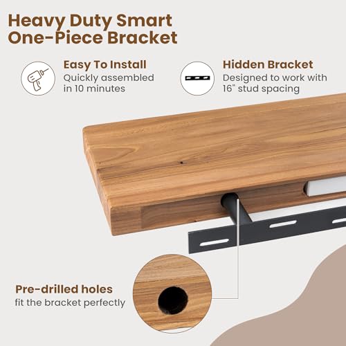 Floating Shelves for Wall (2 Count)