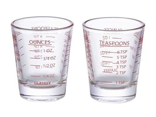 2 Pack Shot Glasses Measuring Cup (2 Count)