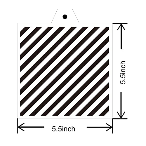 16 Pcs 5.5x5.5in Cookie Stencil DIY Royal Icing Baking Stencils for Royal Icing Cookies