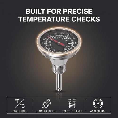 Temperature Probe Meter Gauge