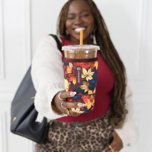 JavaSok Iced Coffee & Cold Soda Insulated Neoprene Cup Sleeve