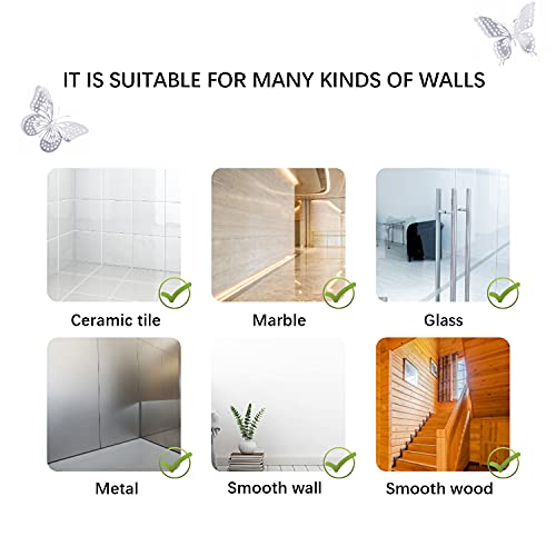 3D Butterfly Wall Decor (48 Count)