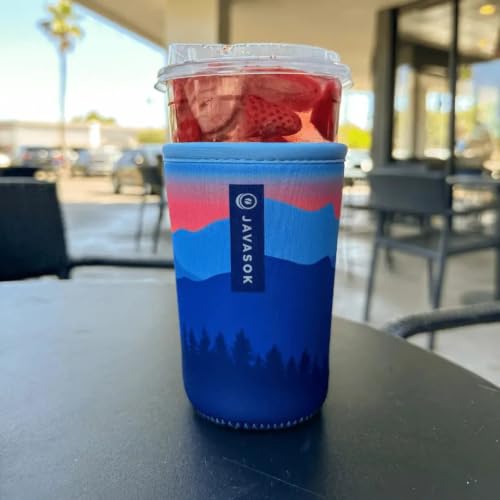 JavaSok Iced Coffee & Cold Soda Insulated Neoprene Cup Sleeve