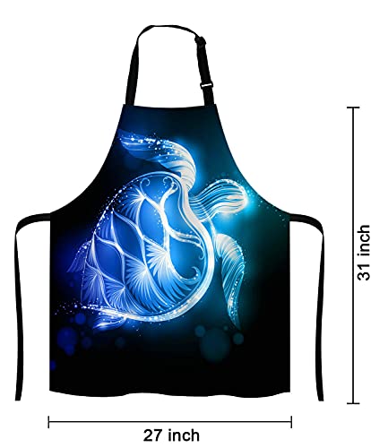Ocean Turtle Apron for Women and Men