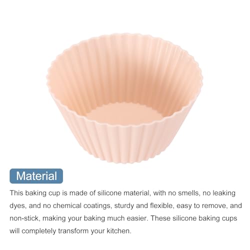 36Pcs Silicone Cupcake Liners
