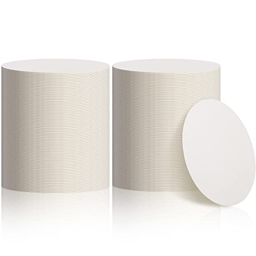 200 Pcs Round Cardboard Coasters Bulk
