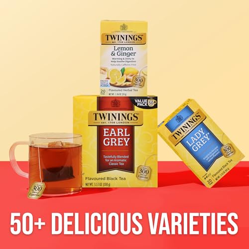Earl Grey Black Tea Individually Wrapped Bags (300 Count)