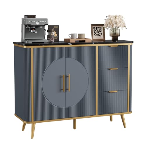 47.3" Modern Buffet Cabinet with Storage