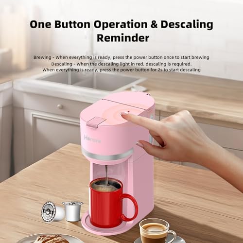 Mini Single Serve Coffee Maker for K