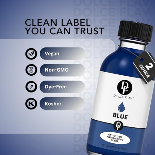 Blue Food Coloring from Spirulina