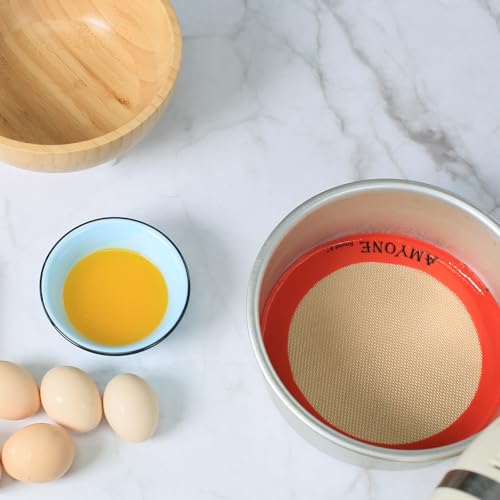 Round Silicone Baking Mats for 8 Inch Cake Pan