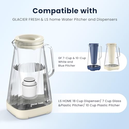 3X Flow Water Pitcher Filter Compatible with LS Home