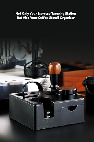 Coffee Tamper Mat Silicone Corner Tamping Mat