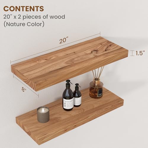 Floating Shelves for Wall Decor (2 Count)
